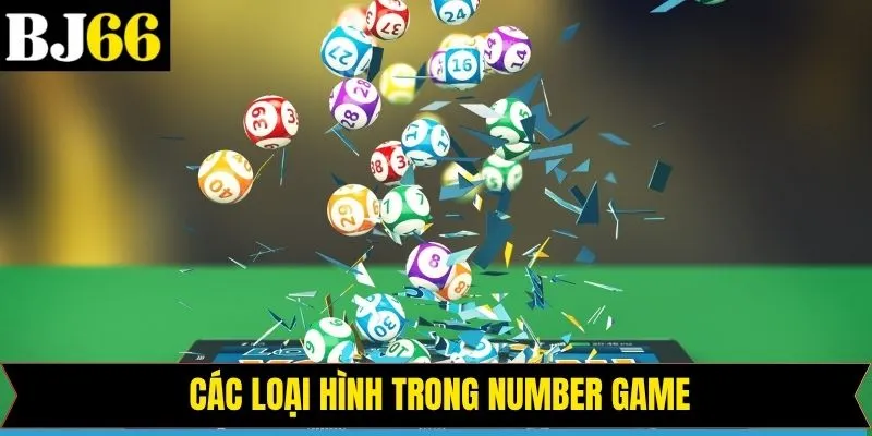 Tổng hợp thể loại cược Number Game Bj66