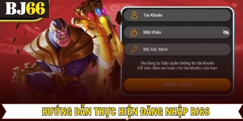 Tiến trình các bước đăng nhập Bj66 qua hai cách dễ dàng